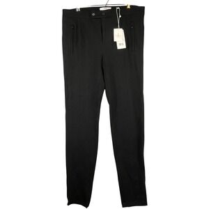 Vince Womens 10 Straight Leg Dress Pants Tailored Stretch Black  NWt $245 MSRP